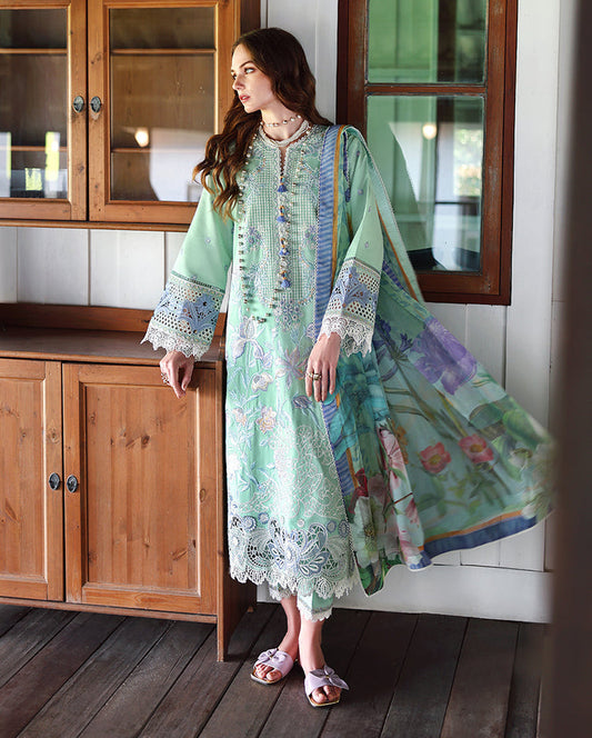 MUSHQ LUXURY LAWN EMBROIDERED 3 PC WITH SOFT DUPPATA