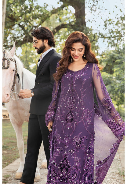 MARIA B CHIFFON LUXURY EMBROIDERED 3 PC WITH EMBROIDERED DUPPATA
