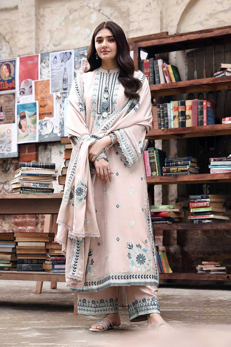 BAREEZE LAWN 3 PC WITH EMBROIDERED DUPATTA