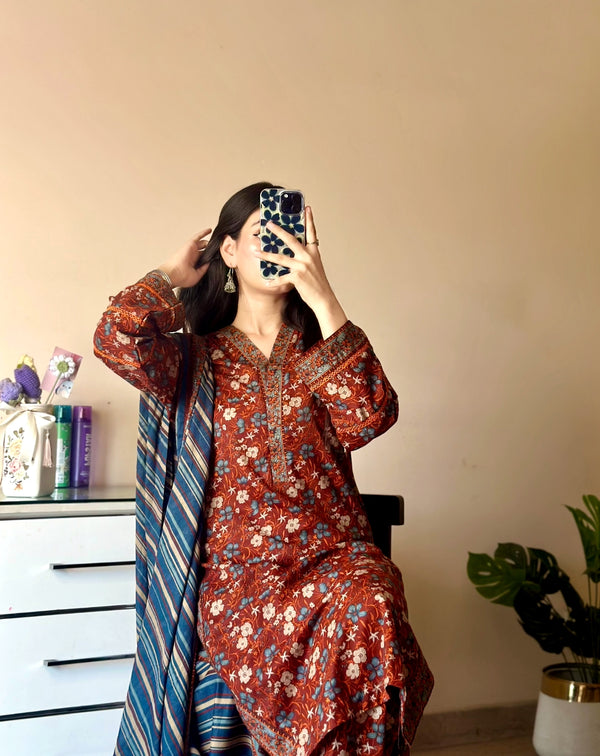 BIN SAEED PRINTED 3 PC LAWN