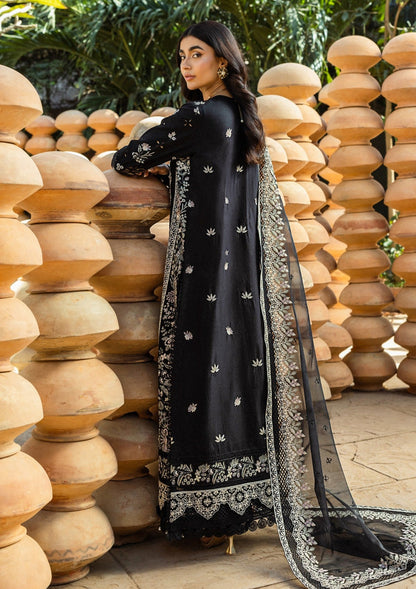 AKBAR ASLAM WINTER EMBROIDERED 3 PC SUIT WITH EMBROIDERED SHAWL