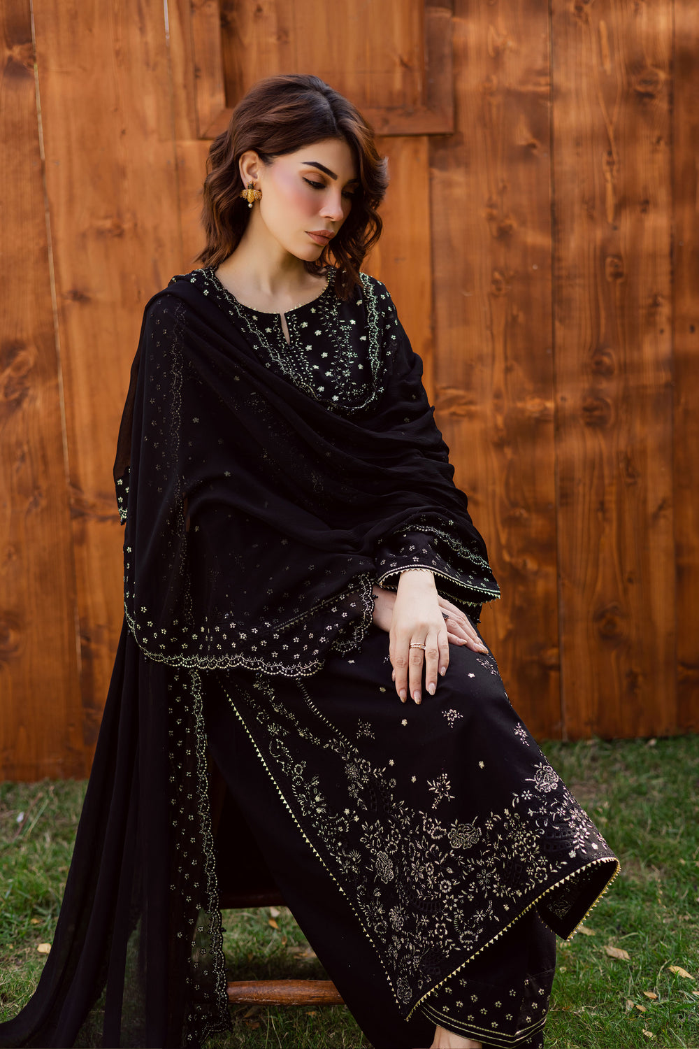 BATIK PREMIUM LAWN 3 PC WITH EMBROIDERED DUPPATA