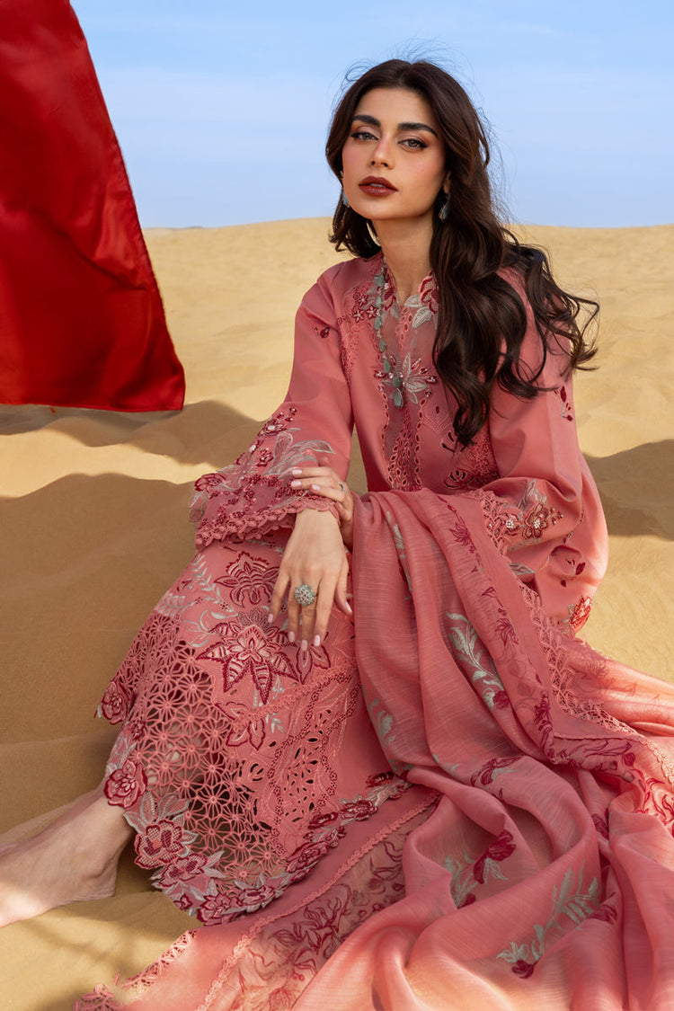 RANG RASIYA LUXURY LAWN EDITION 3 PC CHIKAN KARI WITH EMBROIDERED DUPATTA