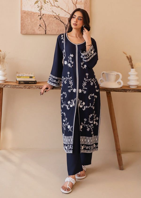 BATIK 2 PC LAWN EMBROIDERED