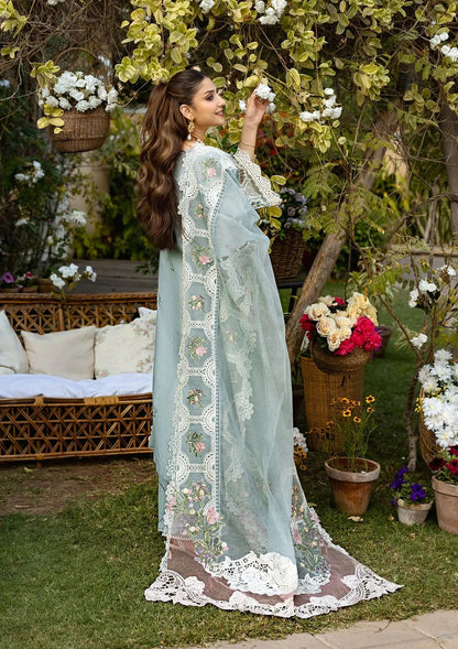 ELAF LUXURY LAWN 3 PC WITH CUTWORK READY EMBROIDERED DUAPPTA