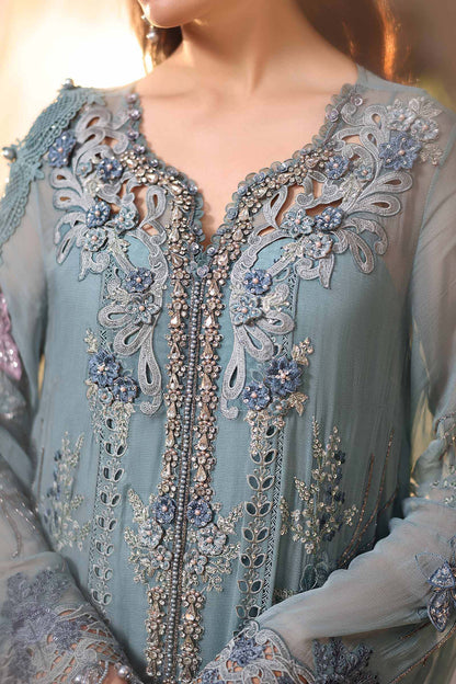 MARIA B LUXURY CHIFFON EMBROIDERED 3 PC WITH EMBROIDERED DUPPATA
