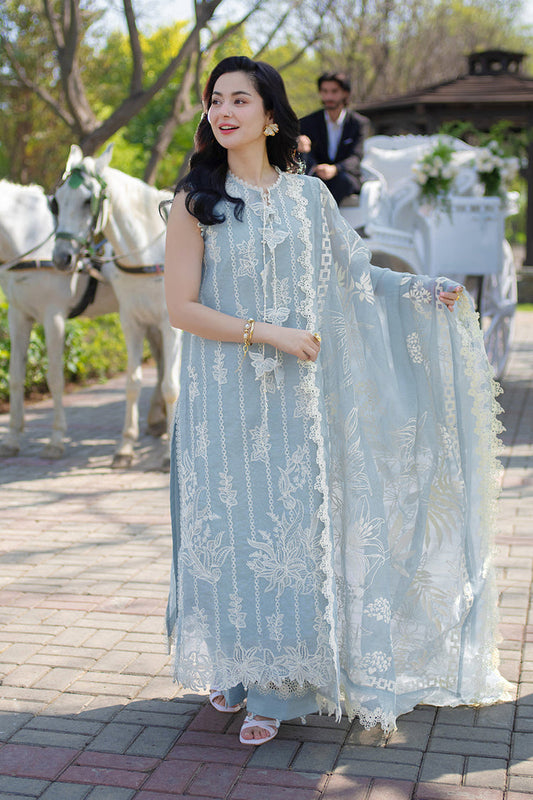 RANG RASIYA 3PC LAWN EMBROIDERED WITH EMBROIDERED DUAPPTA