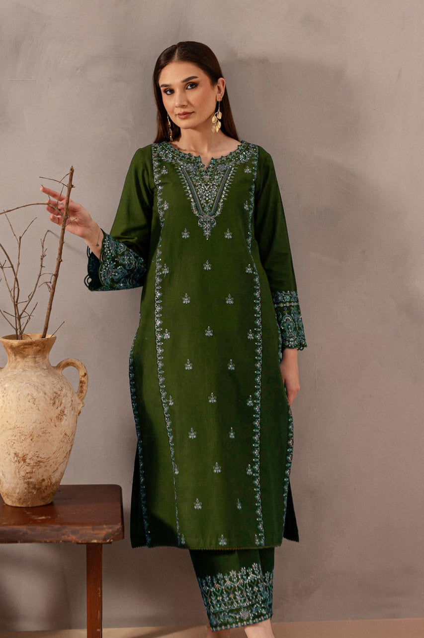 BATIK LAWN 2 PC HEAVEY EMBROIDERED