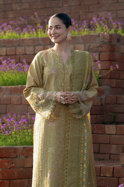RANG RASIYA LUXURY LAWN 3 PC WITH EMBROIDERED DUPPATA
