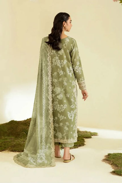 IZNIK FLOW LUXURY LAWN EMBROIDERED 3 PC WITH SOFT LAWN DUPPATA
