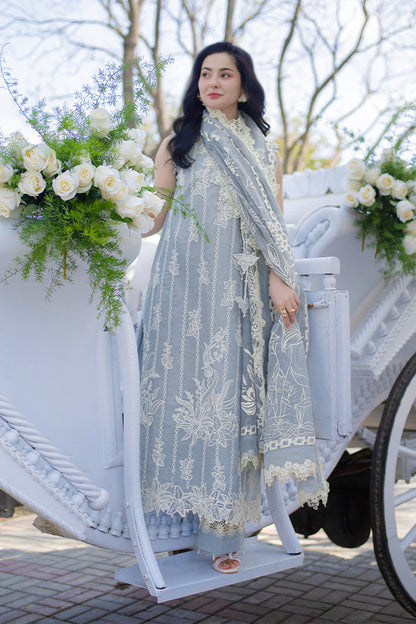 RANG RASIYA 3PC LAWN EMBROIDERED WITH EMBROIDERED DUAPPTA