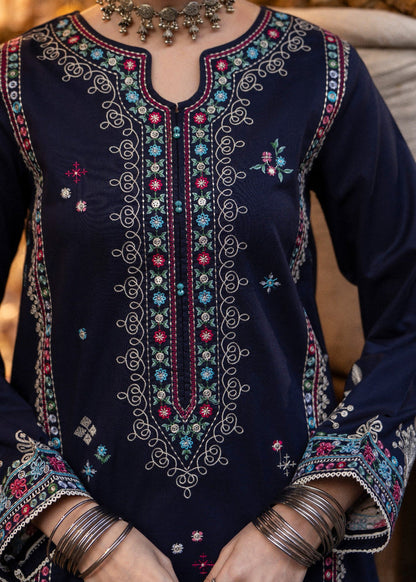 BATIK LAWN 3 PC MOST ELEGANT DESIGN