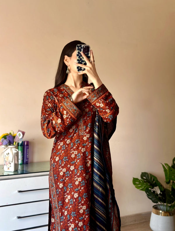 BIN SAEED PRINTED 3 PC LAWN