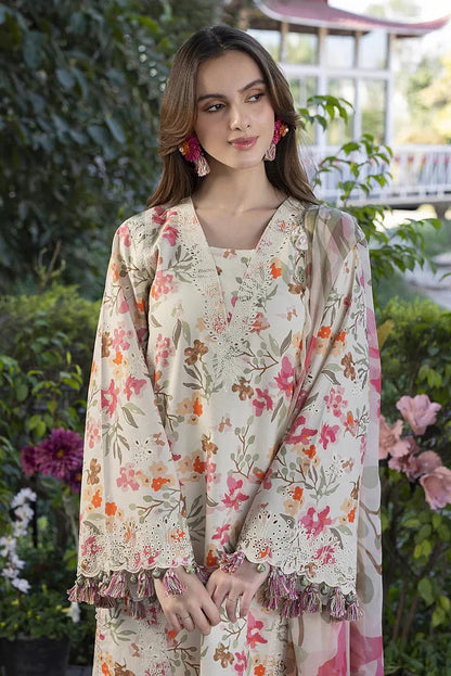 CRIMSON PREMIUM EMBROIDERED LAWN 3 PC WITH SOFT DUPATTA