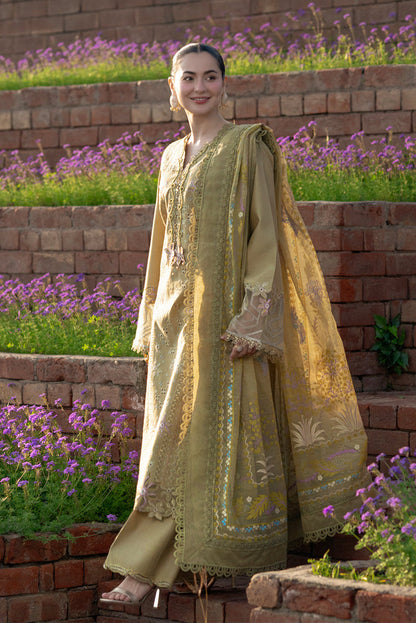 RANG RASIYA LUXURY LAWN 3 PC WITH EMBROIDERED DUPPATA