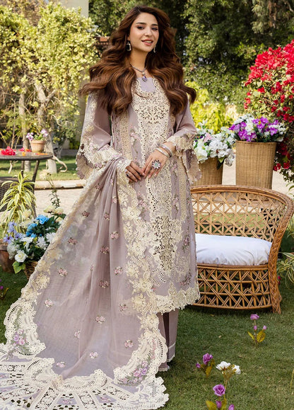 ELAF LUXURY LAWN EMBROIDERED 3 PC WITH EMBROIDERED DUPPATA