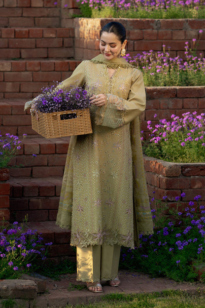 RANG RASIYA LUXURY LAWN 3 PC WITH EMBROIDERED DUPPATA