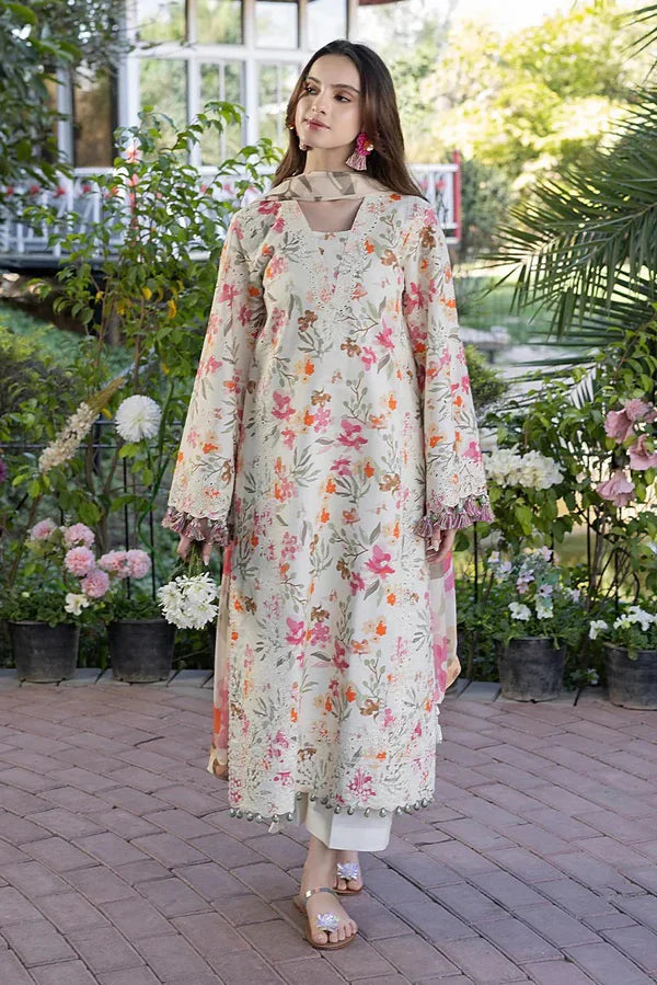 CRIMSON PREMIUM EMBROIDERED LAWN 3 PC WITH SOFT DUPATTA