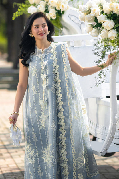 RANG RASIYA 3PC LAWN EMBROIDERED WITH EMBROIDERED DUAPPTA
