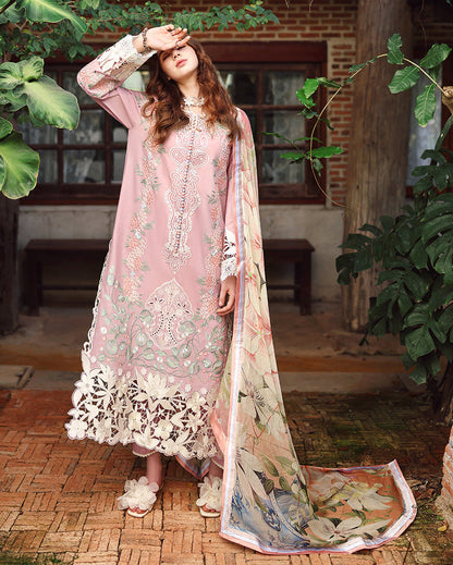 MUSHQ LUXURY LAWN EMBROIDERED 3 PC WITH