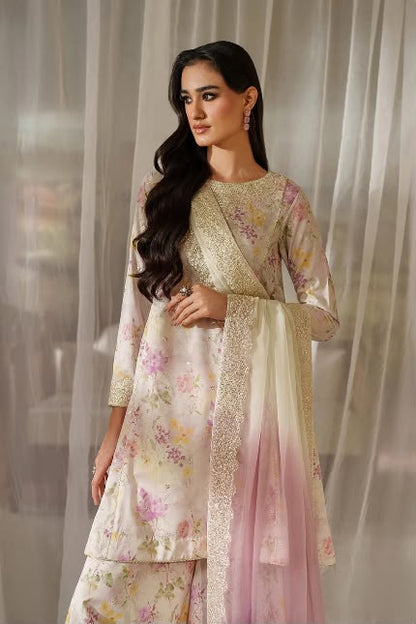 IZNIK LAWN EMBROIDERED LAWN 3 PC WITH SOFT EMBROIDERE DUPPATA