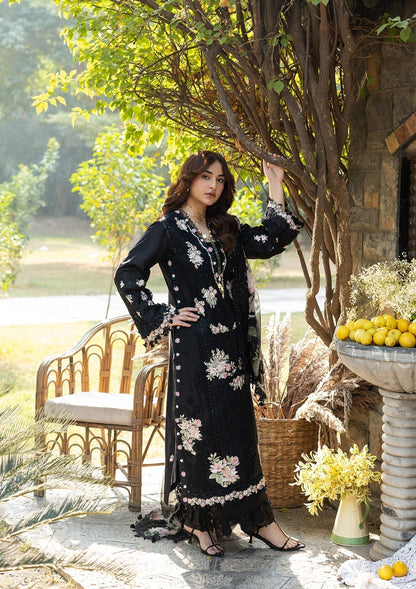ELAF LUXURY LAWN EMBROIDERED 3 PC WITH EMBROIDERED DUPATTA