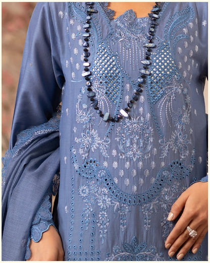 RAJBARI LAWN 3 PC EMBROIDERED