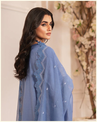 RAJBARI LAWN 3 PC EMBROIDERED