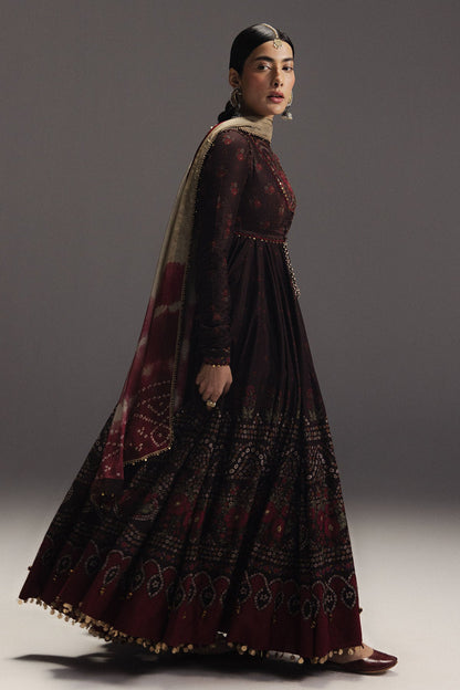 ZARA SHAH JHAN LUXURY LAWN FROCK WITH ELEGANT SOFT DUPATTA