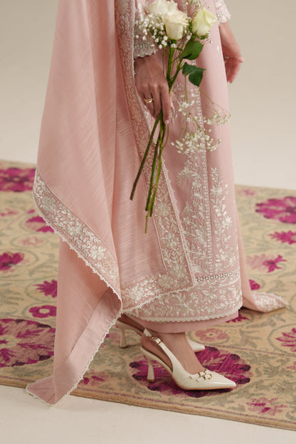 ZAIB LUXURY LAWN EMBROIDERED 3 PC WITH EMBROIDERED DUPPATA