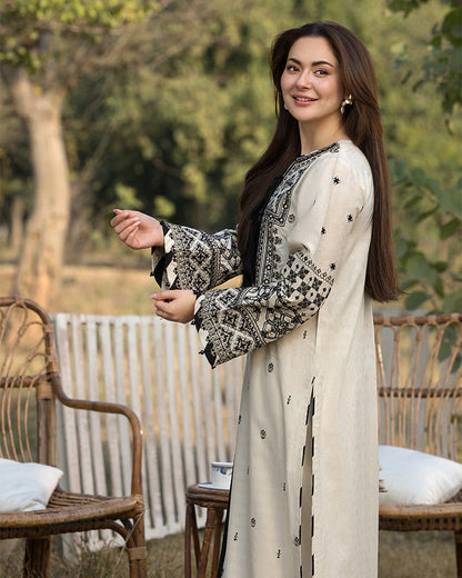 QALAMKAR 3 PC LAWN