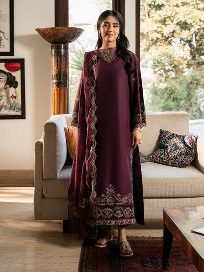 IZEL LAWN EMBROIDERED 3 PC STUNNING LOOK FOR EID WITH EMBROIDERED DUPATTA