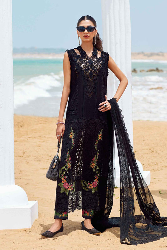 MARIA B LUXURY LAWN EMBROIDERED 3 PC WITH EMBROIDERED DUPPATA