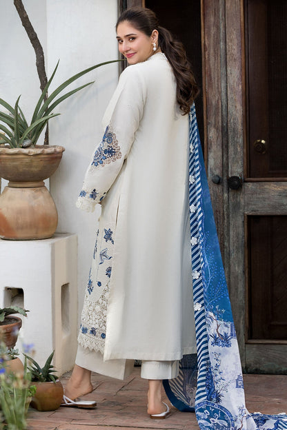 MOTIFZ LUXURY LAWN EMBROIDERED 3 PC WITH EMBROIDERED SOFT DUPPATA