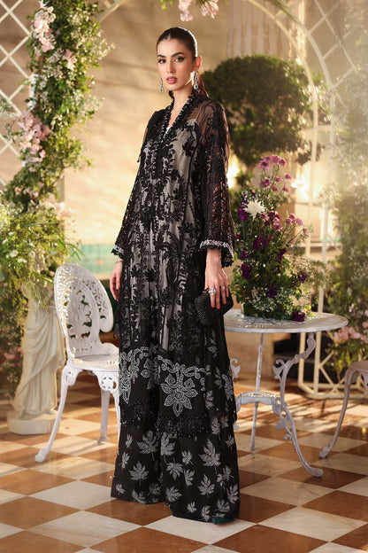 MARIA B LUXURY CHIFFON EMBROIDERED 3 PC WITH EMBROIDERED DUPPTA