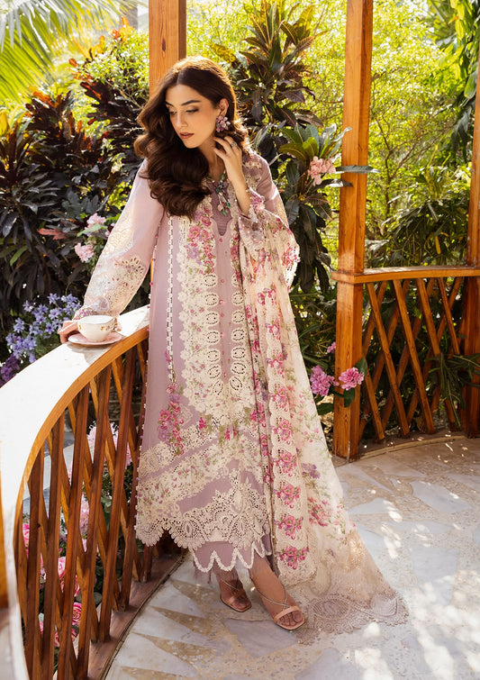 ELAF LUXURY LAWN EMBROIDERED 3 PC WITH EMBROIDERED SOFT DUPPATA