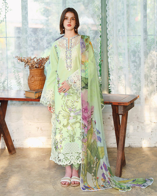 MUSHQ LUXURY LAWN EMBROIDERED 3 PC WITH SOFT DUPPATA