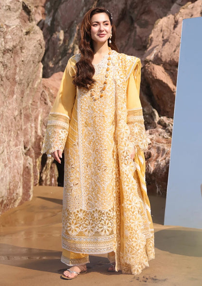 IMROZIA LUXURY LAWN EMBROIDERED 3 PC WITH EMBROIDERED READY TO WEAR DUPATTA
