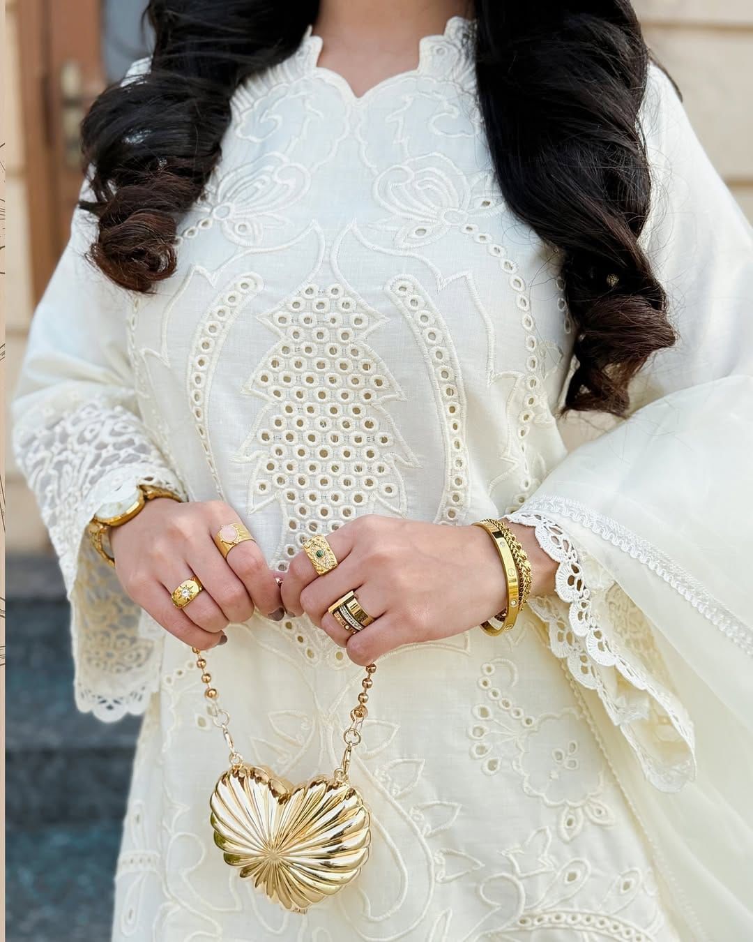 Shanzay luxury 3 PC Embroidered With Ready to Wear Dupatta