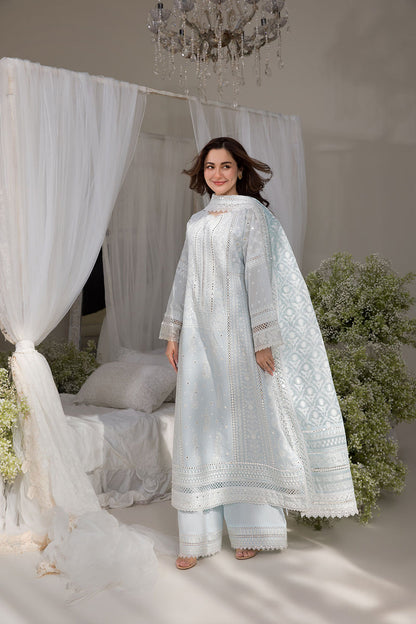 SOBIA NAZIR LAWN EMBROIDERED MOST ELEGANT 3 PC WITH EMBROIDERED DUPATTA