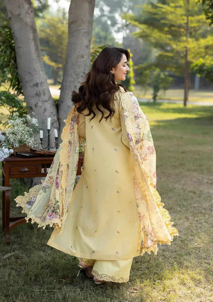 ELAF LUXURY WINTER EMBROIDERED 3 PC SUIT WITH EMBROIDERED SHAWL