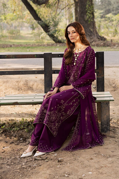 JAZMIN LAWN EMBROIDERED 3 PC WITH READY TO WEAR DUPATTA