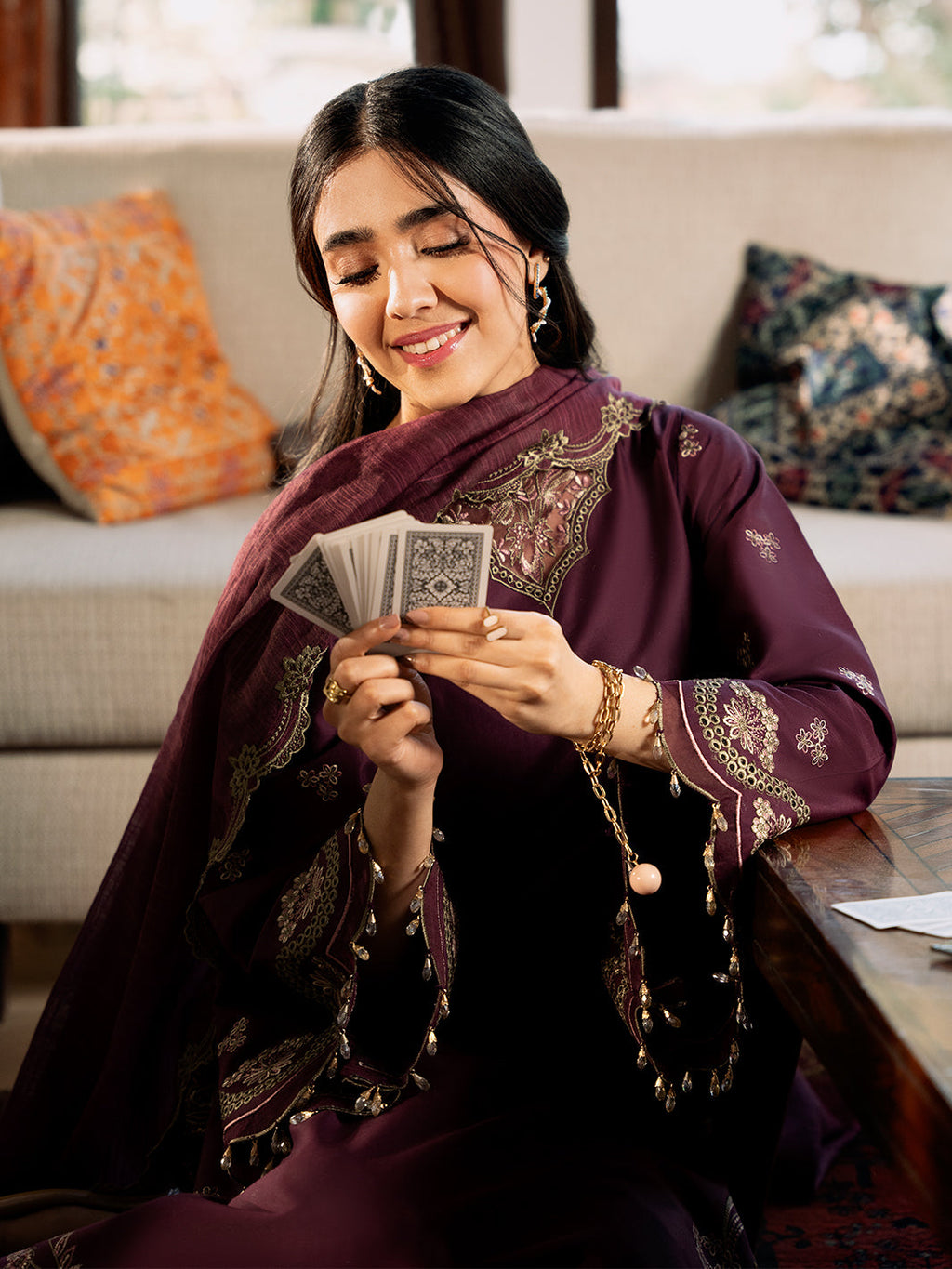 IZEL LAWN EMBROIDERED 3 PC STUNNING LOOK FOR EID WITH EMBROIDERED DUPATTA