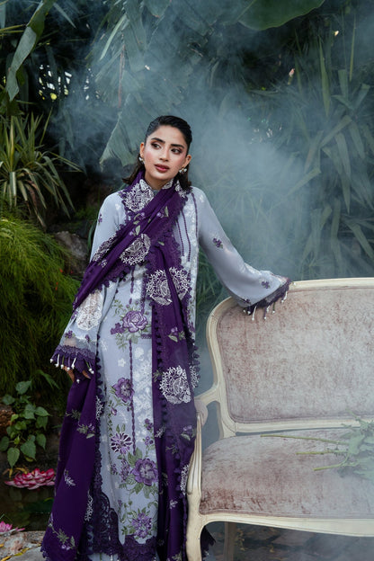 ANEELAS WINTER EMBROIDERED 3 PC SUIT WITH EMBROIDERED SHAWL