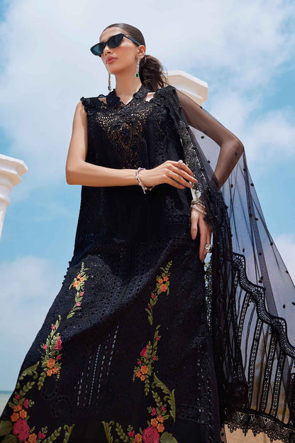 MARIA B LUXURY LAWN EMBROIDERED 3 PC WITH EMBROIDERED DUPPATA