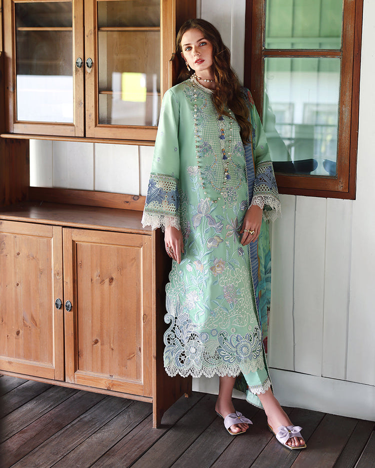 MUSHQ LUXURY LAWN EMBROIDERED 3 PC WITH SOFT DUPPATA