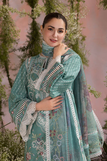 SOBIA NAZIR LAWN 3 PC WITH EMBROIDERED DUPATTA