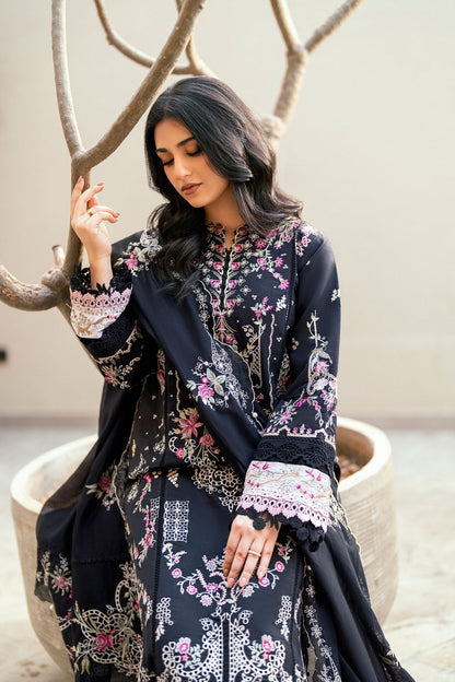 FLORENT LAWN EMBROIDERED 3 PC WITH EMBROIDERED DUPATTA