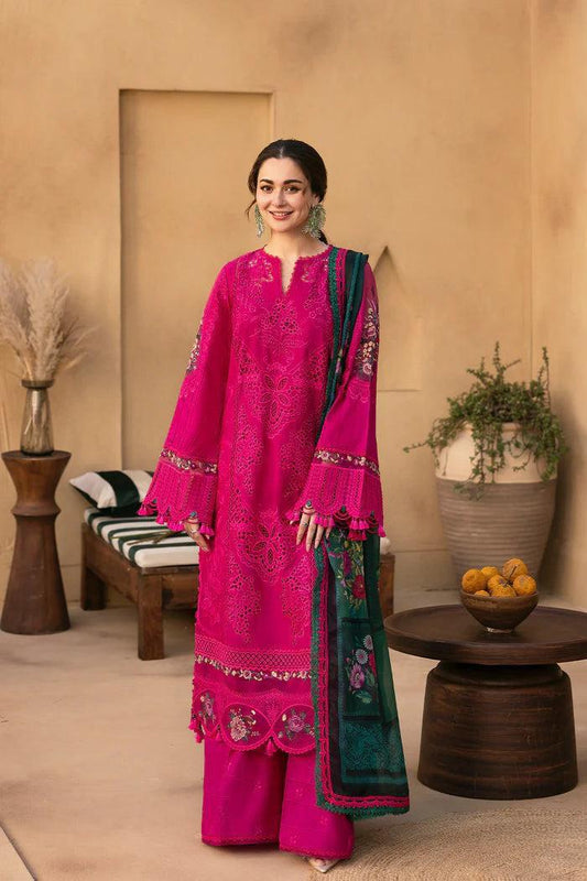 JADE LAWN 3 PC EMBROIDERED NOW WITH EMBROIDERED DUPATTA