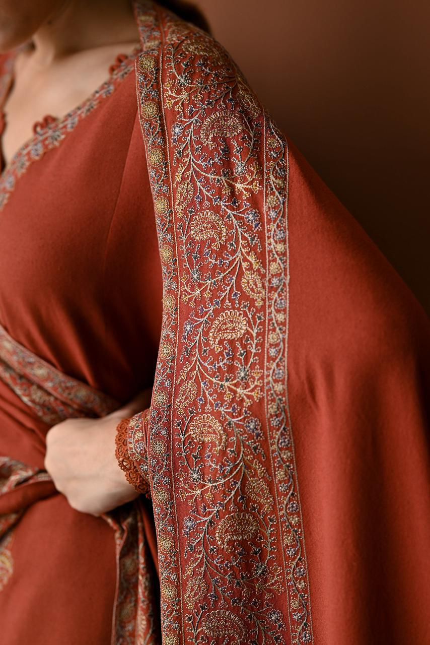 BATIK LAWN PREMIUM 3 PC WITH LAWN EMBROIDERED DUPATTA